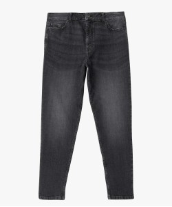 Jean homme coupe tapered et délavé